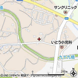 埼玉県東松山市岩殿101周辺の地図