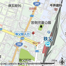 〒368-0046 埼玉県秩父市宮側町の地図