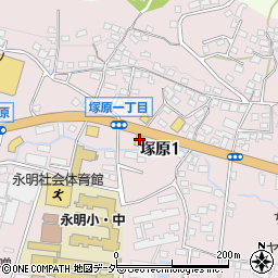 丸亀製麺 茅野店周辺の地図