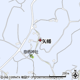茨城県行方市矢幡1555-2周辺の地図