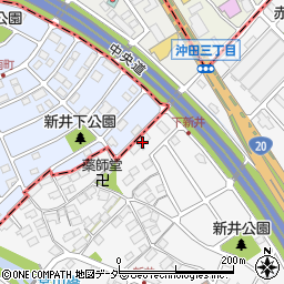 長野県茅野市宮川新井1340周辺の地図