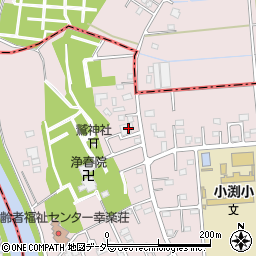埼玉県春日部市小渕863周辺の地図
