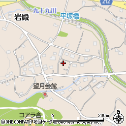 埼玉県東松山市岩殿232周辺の地図