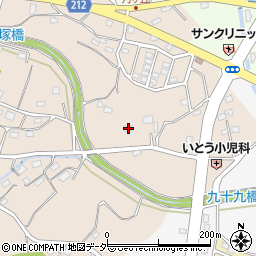 埼玉県東松山市岩殿98周辺の地図