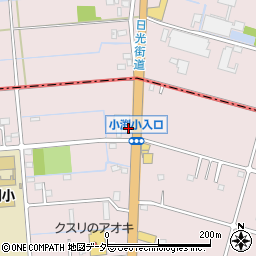 埼玉県春日部市小渕893周辺の地図