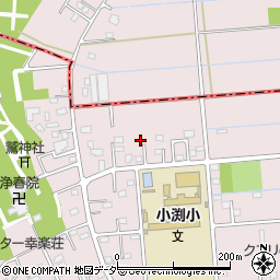 埼玉県春日部市小渕870-5周辺の地図