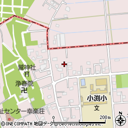 埼玉県春日部市小渕867-1周辺の地図