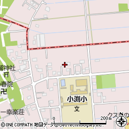 埼玉県春日部市小渕870-12周辺の地図