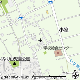 埼玉県北足立郡伊奈町小室8227周辺の地図
