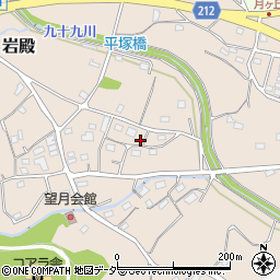 埼玉県東松山市岩殿236周辺の地図