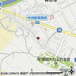 長野県諏訪市中洲125周辺の地図