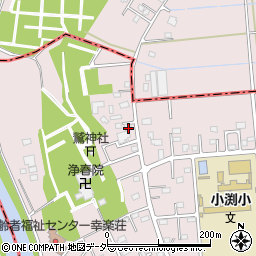 埼玉県春日部市小渕862周辺の地図