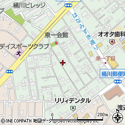 〒363-0021 埼玉県桶川市泉の地図