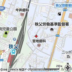 埼玉県秩父市上宮地町18周辺の地図