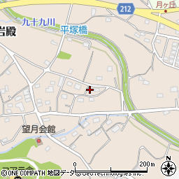 埼玉県東松山市岩殿249周辺の地図