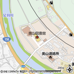 福井市美山公民館周辺の地図