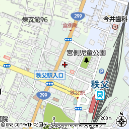 株式会社コスゲインテリア　秩父店周辺の地図