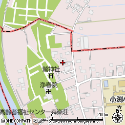 埼玉県春日部市小渕1889周辺の地図