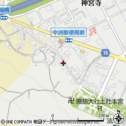 長野県諏訪市中洲64周辺の地図