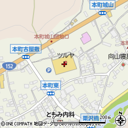 八十二銀行ツルヤ茅野店 ＡＴＭ周辺の地図