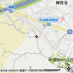 長野県諏訪市中洲68周辺の地図