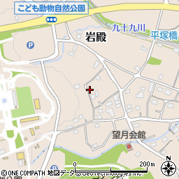 埼玉県東松山市岩殿307周辺の地図
