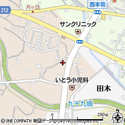 埼玉県東松山市岩殿18周辺の地図