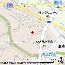 埼玉県東松山市岩殿26周辺の地図