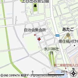 埼玉県桶川市上日出谷42-119周辺の地図