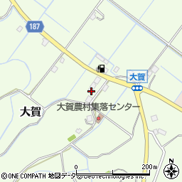 茨城県潮来市大賀492周辺の地図
