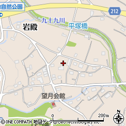 埼玉県東松山市岩殿228周辺の地図