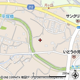 埼玉県東松山市岩殿82周辺の地図