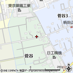 埼玉県上尾市菅谷407-10周辺の地図