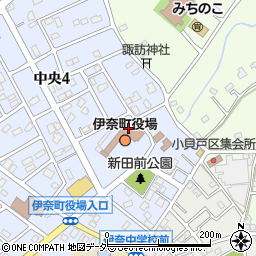 伊奈町役場周辺の地図