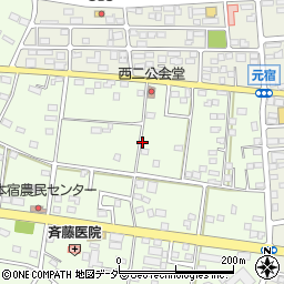 埼玉県東松山市西本宿周辺の地図