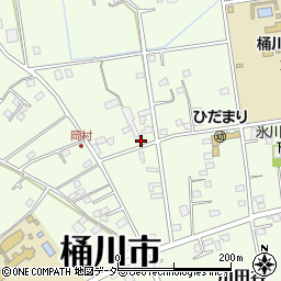埼玉県桶川市川田谷3871周辺の地図