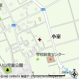 埼玉県北足立郡伊奈町小室8309周辺の地図
