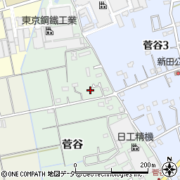 埼玉県上尾市菅谷407-15周辺の地図