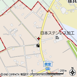 埼玉県さいたま市岩槻区鹿室456周辺の地図