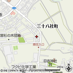 福井県福井市三十八社町611周辺の地図