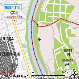 埼玉県春日部市小渕2179-1周辺の地図
