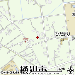 埼玉県桶川市川田谷3873周辺の地図