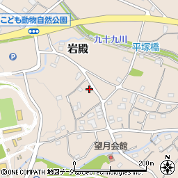 埼玉県東松山市岩殿301周辺の地図
