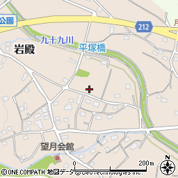埼玉県東松山市岩殿265周辺の地図