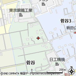 埼玉県上尾市菅谷407-16周辺の地図