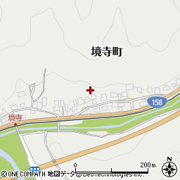 福井県福井市境寺町周辺の地図