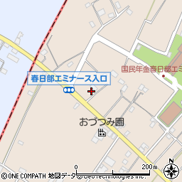 埼玉県春日部市内牧3832周辺の地図