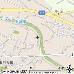 埼玉県東松山市岩殿254周辺の地図