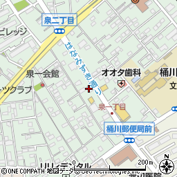 大東建託リーシング株式会社　桶川店周辺の地図