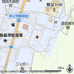 埼玉県秩父市上宮地町33周辺の地図